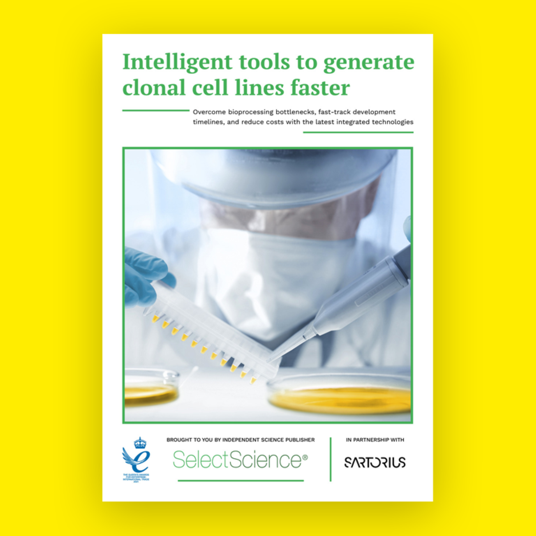 eBook: Generate Clonal Cell Lines Faster with Intelligent Tools | Sartorius