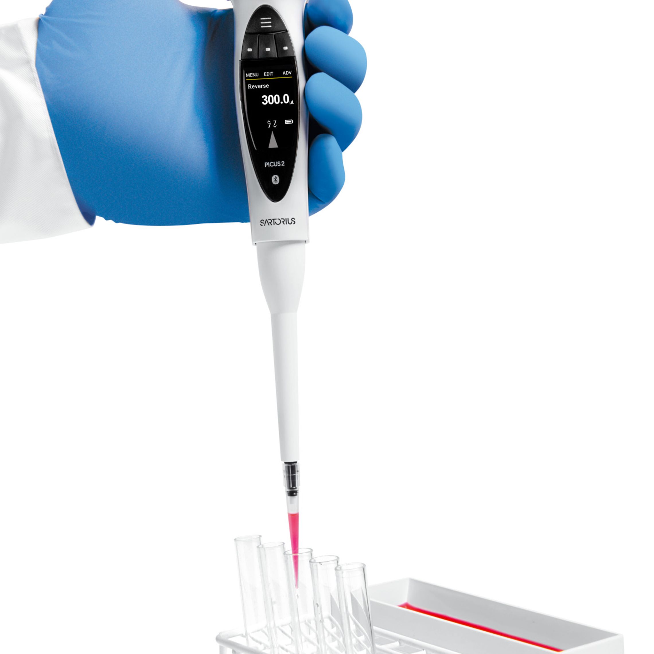 Reverse Pipetting Sartorius