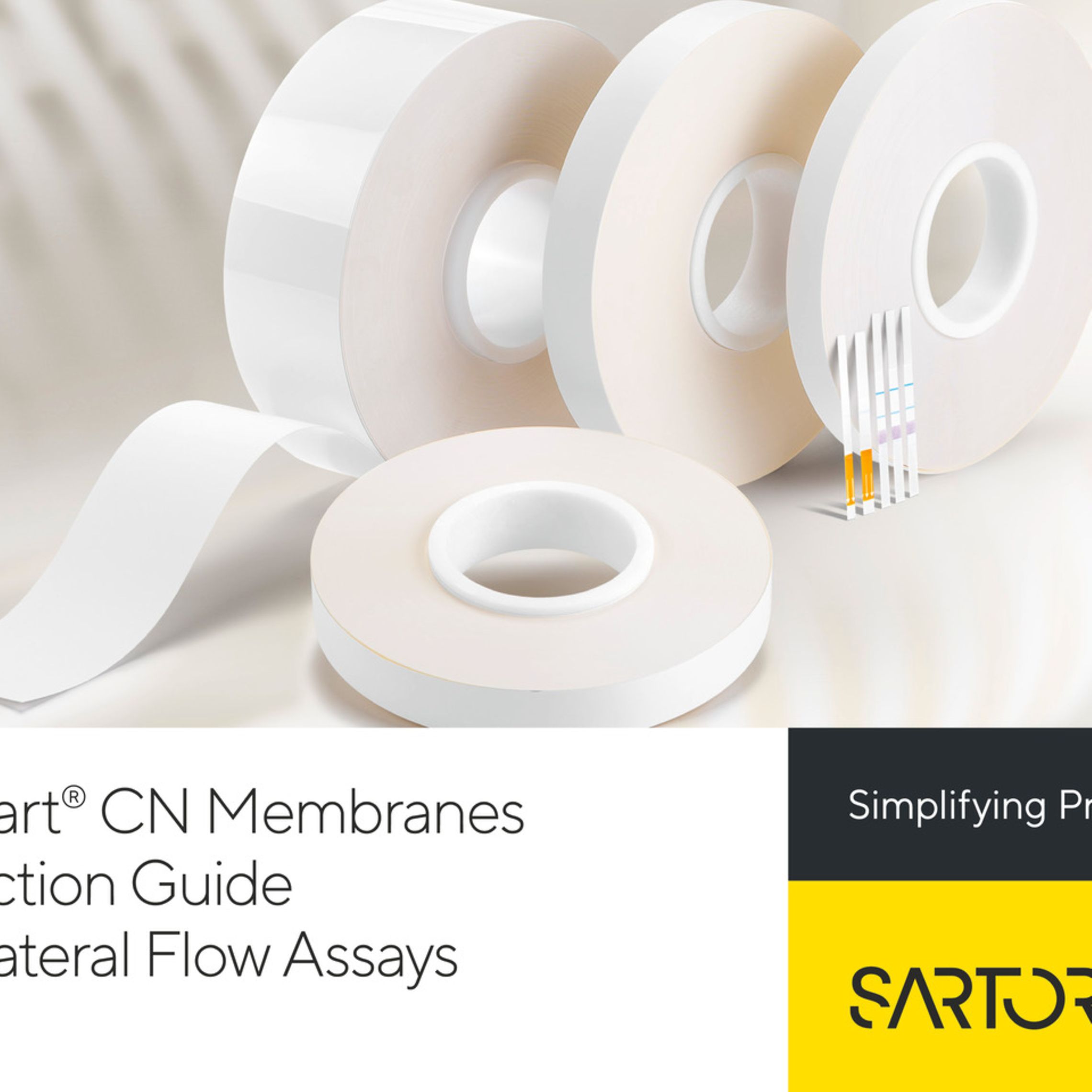Unisart® CN Membranes Selection Guide for Lateral Flow Assays Sartorius