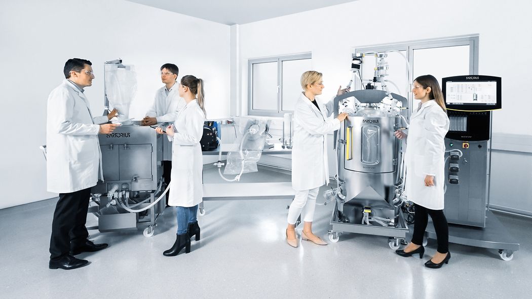 Flexsafe® Pro Mixer Bioprocessing SingleUse Mixer Sartorius