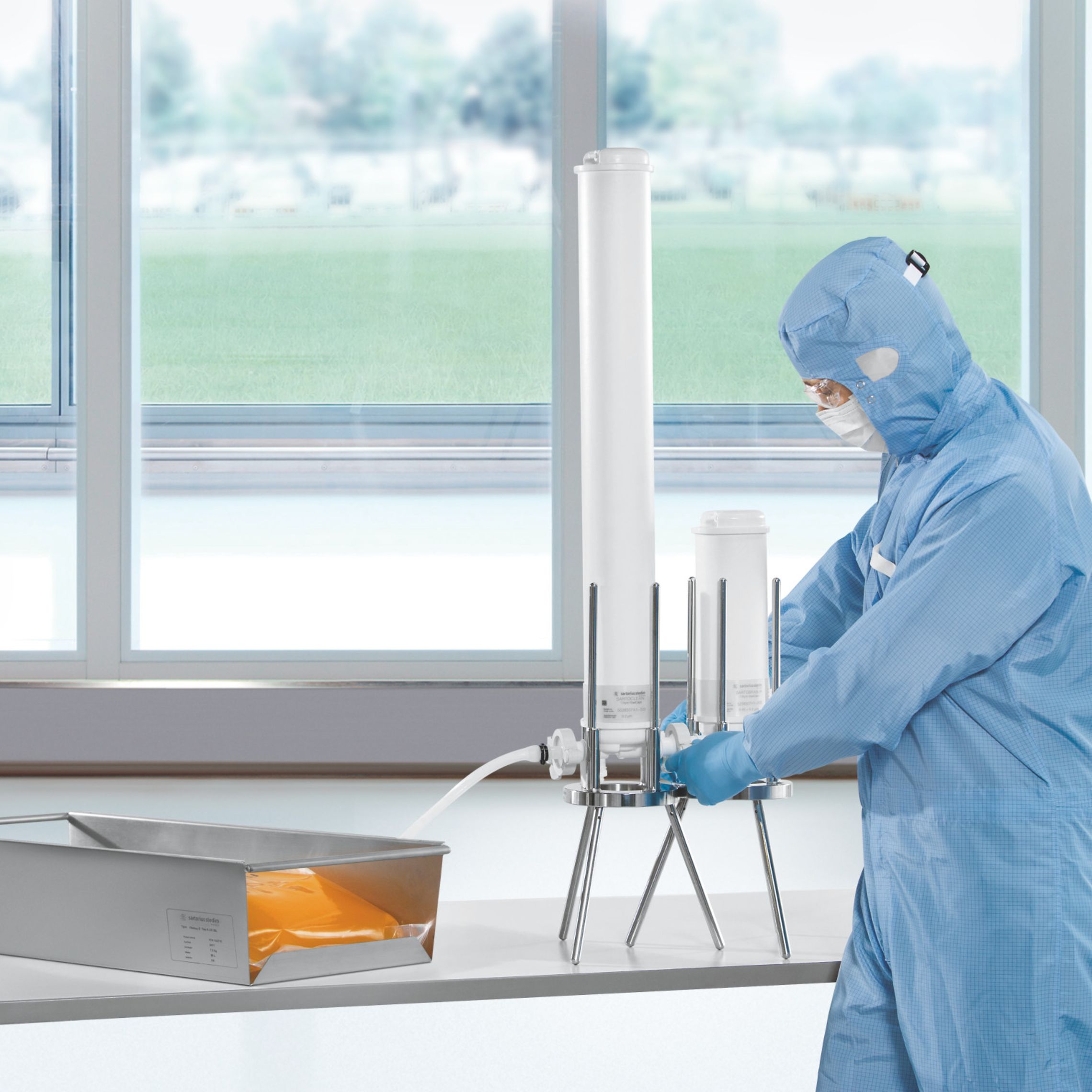 Sterile Filtration Process Sartorius