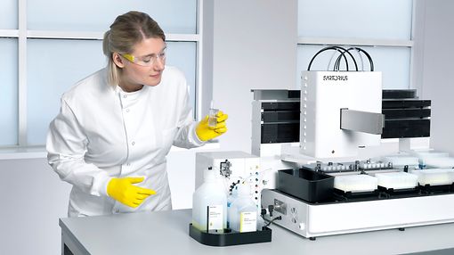 Ambr® analysis module - pH measurement | Sartorius
