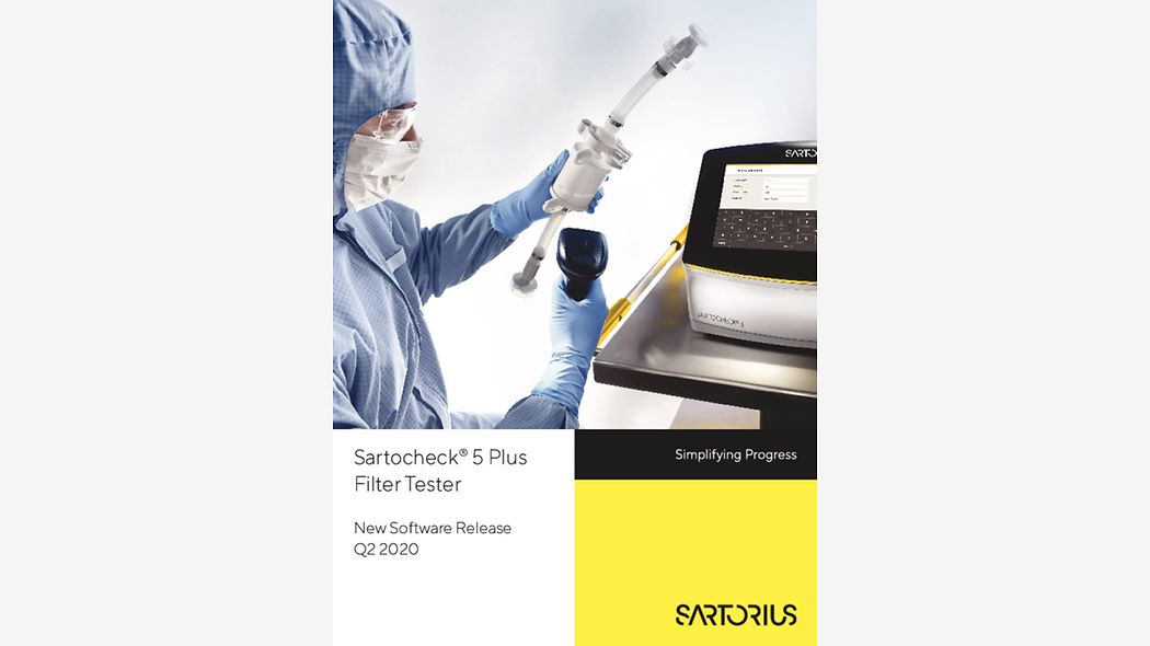 Sartocheck® 5 Plus Filter Integrity Tester Sartorius