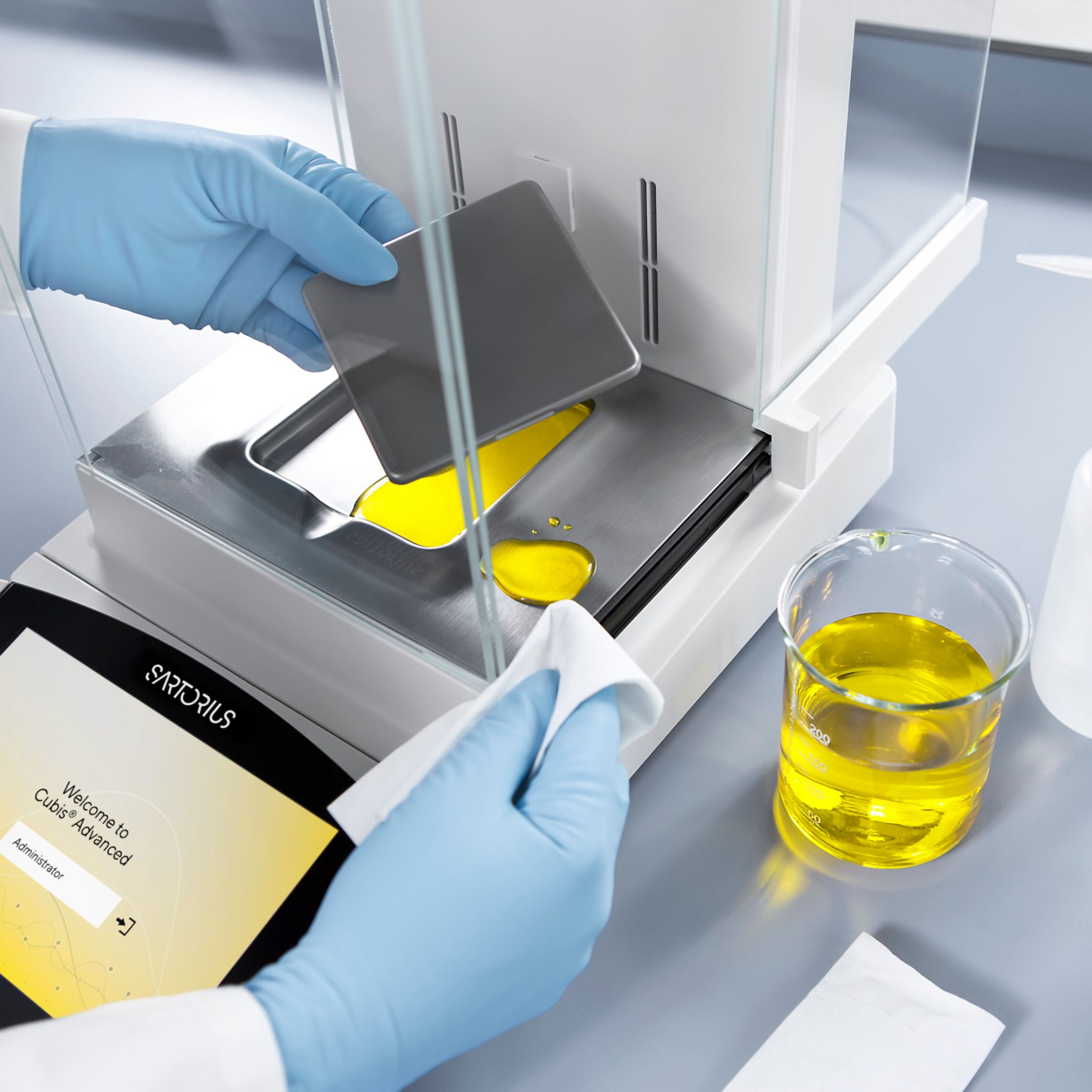 Cubis® II Analytical Balance Draft Shields Sartorius