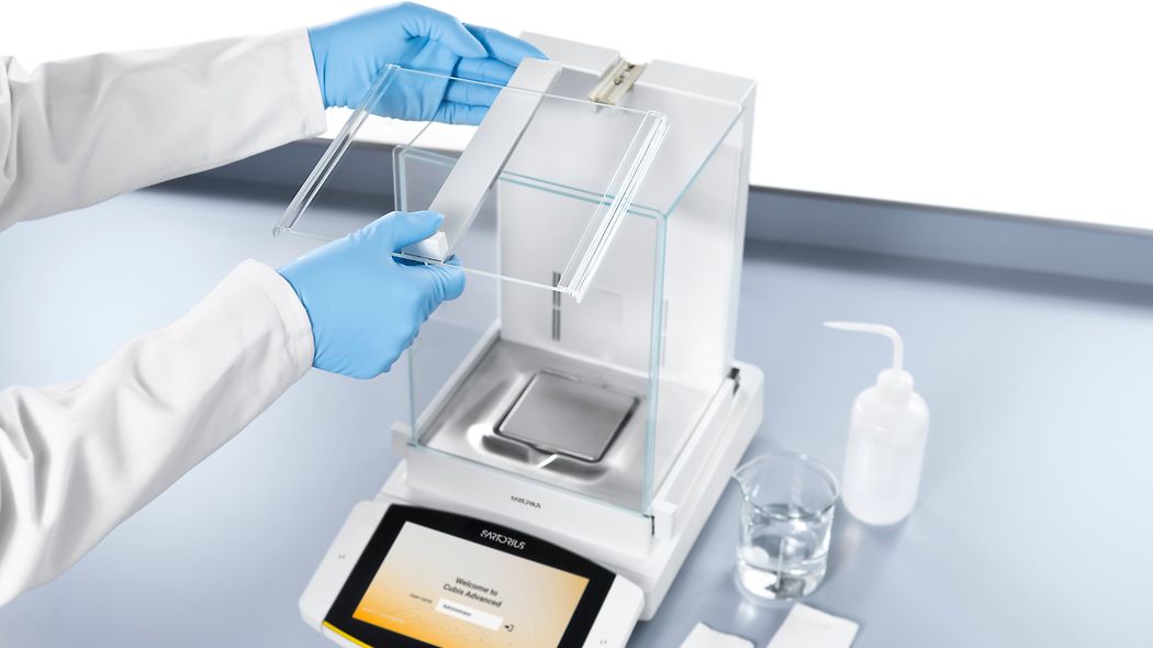 Cubis® II Analytical Balance Draft Shields Sartorius