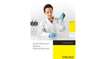 Tacta Mechanical Pipette Resources Downloads Sartorius