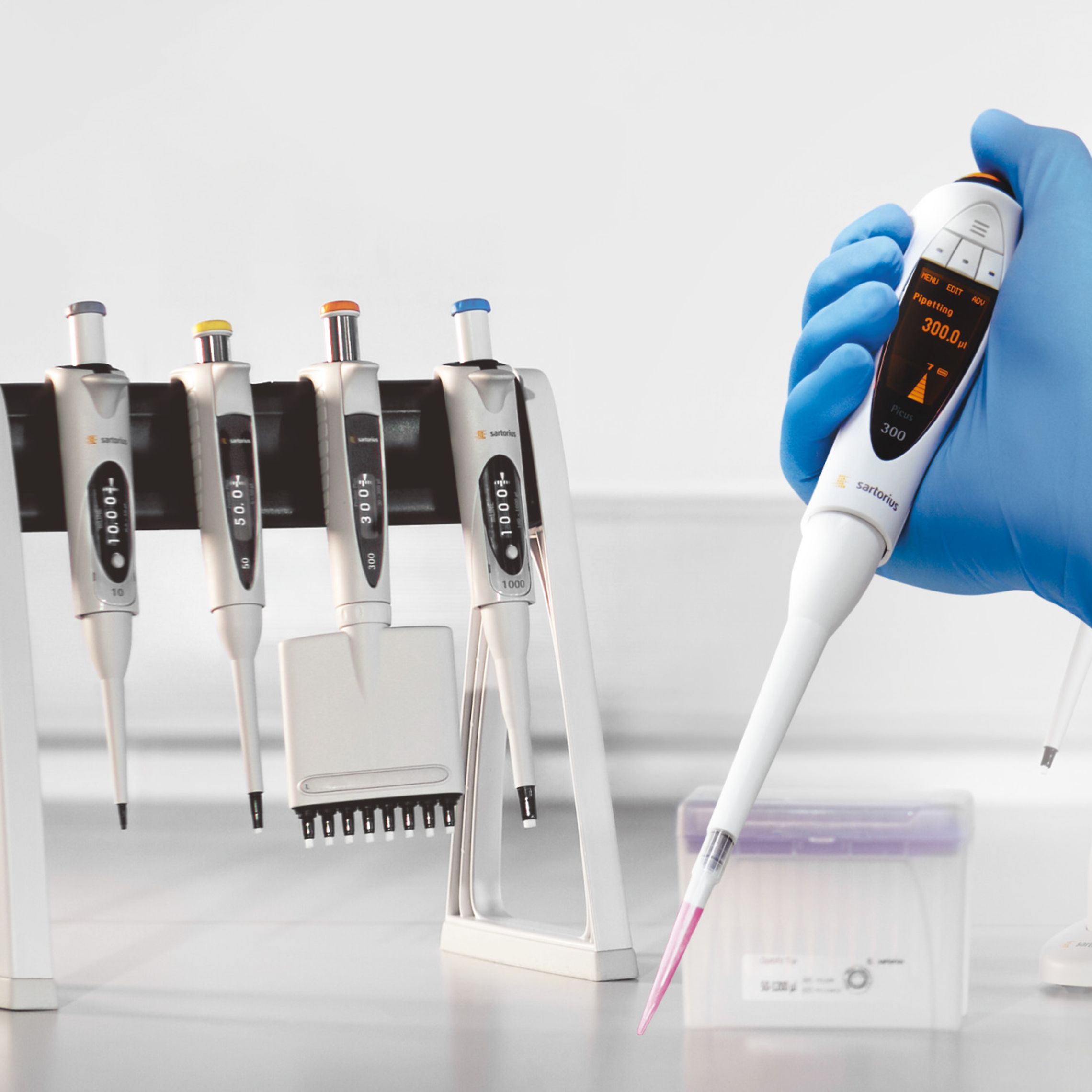 Picus® Electronic Pipette Ergonomic Pipette Sartorius