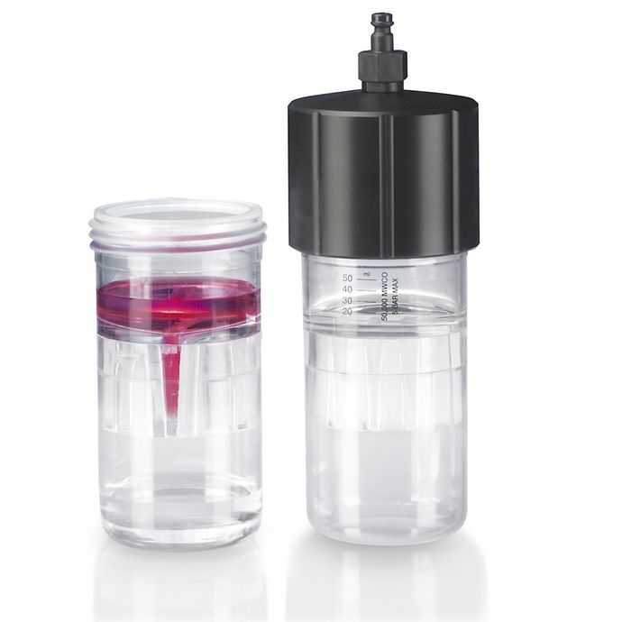 vivacell pressurization and centrifugation sartorius